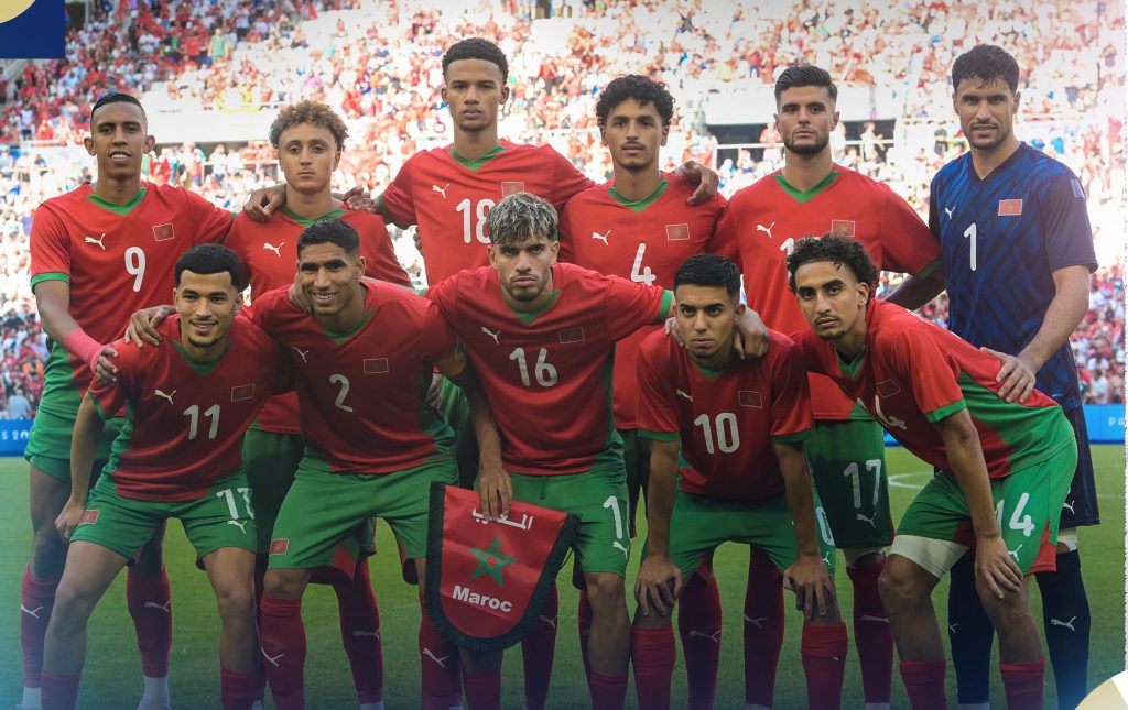 المنتخب المغربي الأولمبي يُجري آخر حصة تدريبية قبل مباراة الترتيب