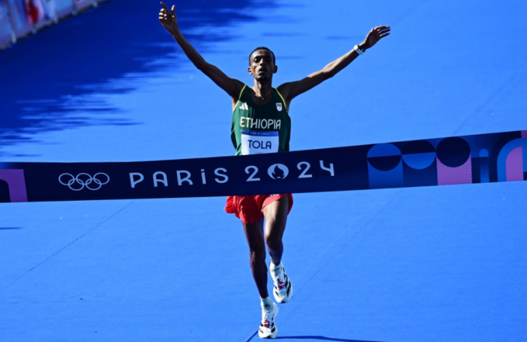 أولمبياد باريس 2024.. الإثيوبي تاميرات تولا يحرز ذهبية الماراثون