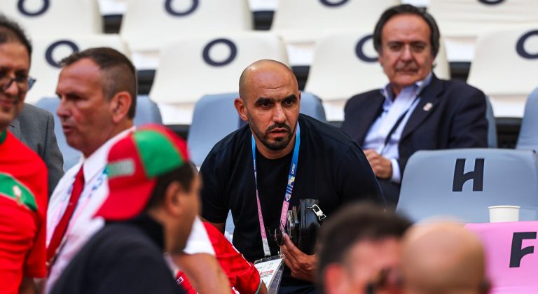 وليد الركراكي، مدرب المنتخب المغربي الأول لكرة القدم