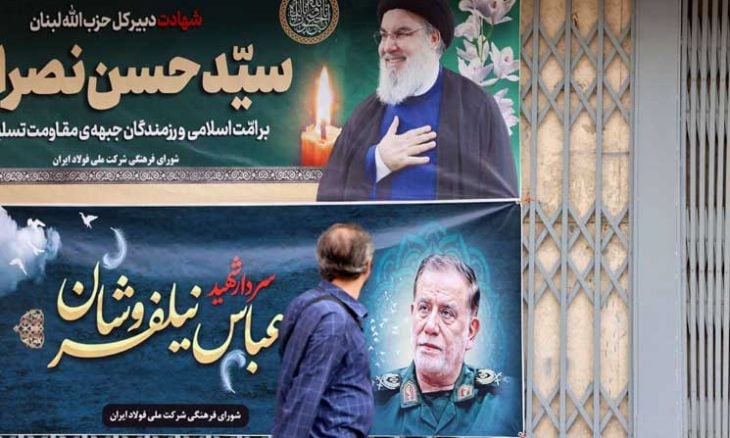إيران : مقتل "عباس نيلفوروشان" و"حسن نصر الله " لن يمر بدون رد