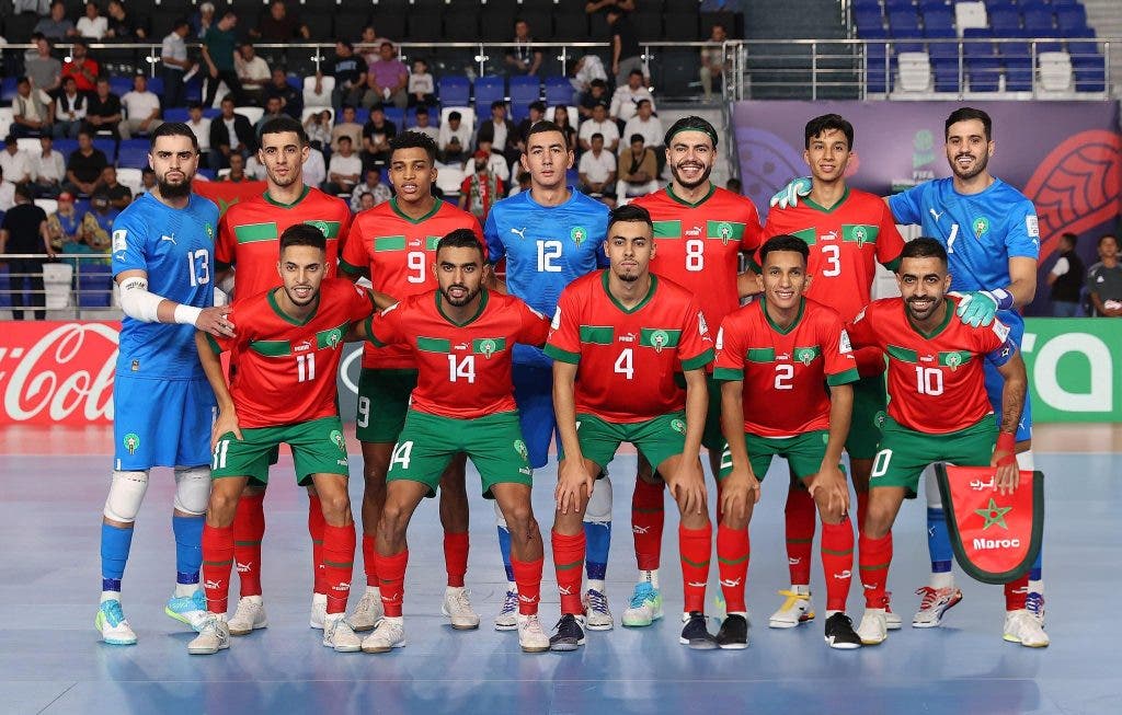 نجم المنتخب المغربي يدخل القفص الذهبي بعد عودته من مونديال الفوتسال (صور)