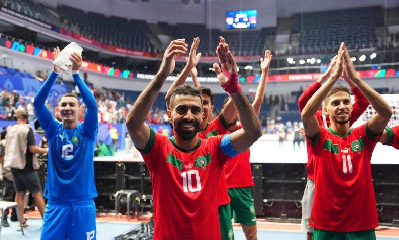 فيفا يختار "رجل مباراة" المغرب وطاجيكستان في مونديال "أوزبكستان 2024" (صور) 5 المنتخب المغربي لكرة القدم داخل القاعة