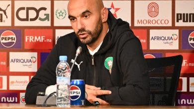 وليد الركراكي مدرب المنتخب المغربي