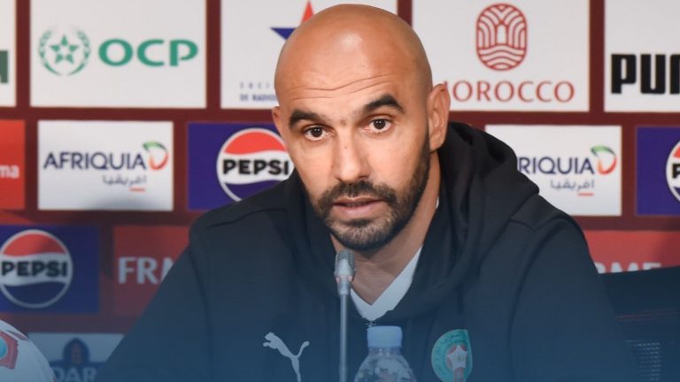 وليد الركراكي مدرب المنتخب المغربي