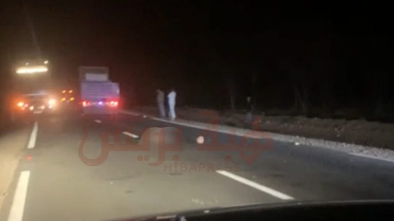 مصرع رجلان بسبب حادثة بين جرسيف و بتاوريرت