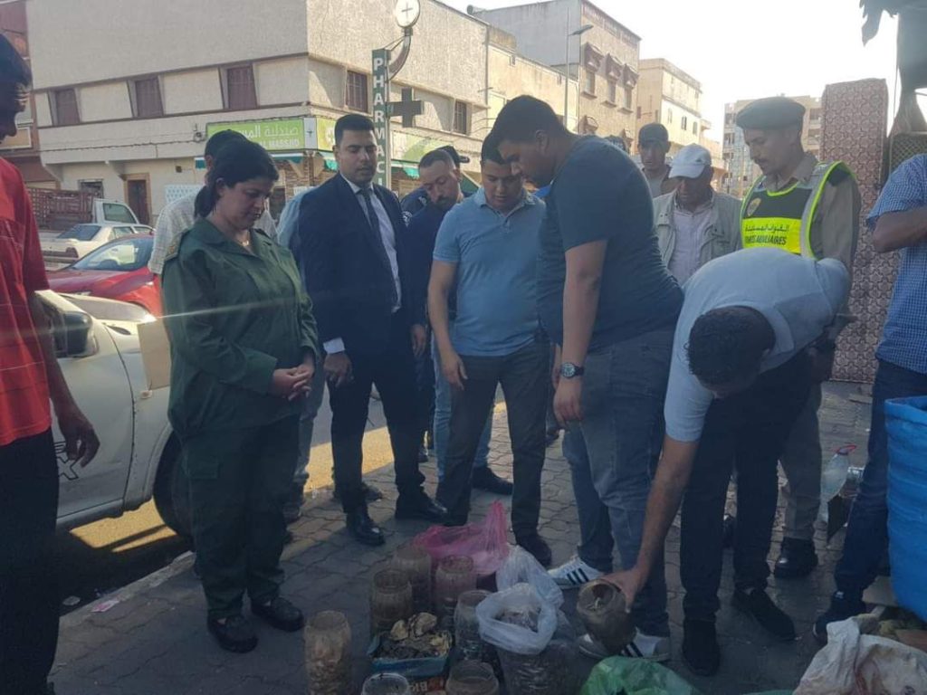 سيدي بنور.. اعتقال "مشعوذ" وحجز جلود ثعابين و رؤوس حمير وكلاب
