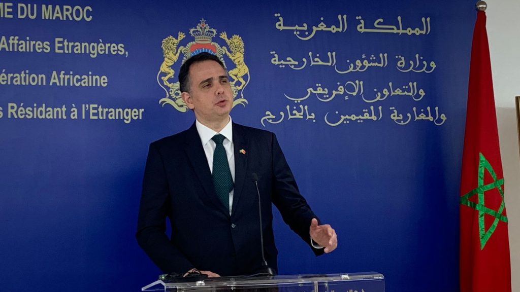 رئيس مجلس الشيوخ البرازيلي: "المغرب شريك تجاري مهم"