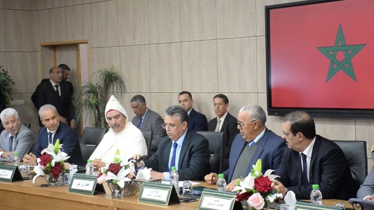 وهبي يشرف على تنصيب “ادريس مصباح” عاملا على إقليم إفران