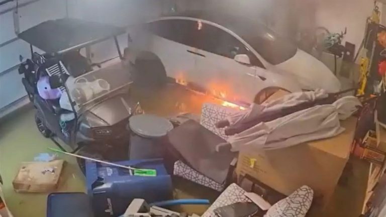 إعصار هيلين يثير الرعب.. السيارات الكهربائية تتحوّل إلى خطر قاتل (فيديو)