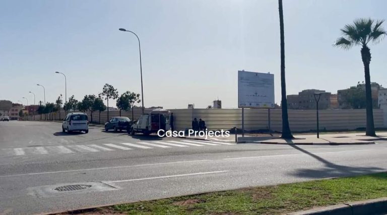 مشروع الطريق الجديد بين الدار البيضاء والرحمة