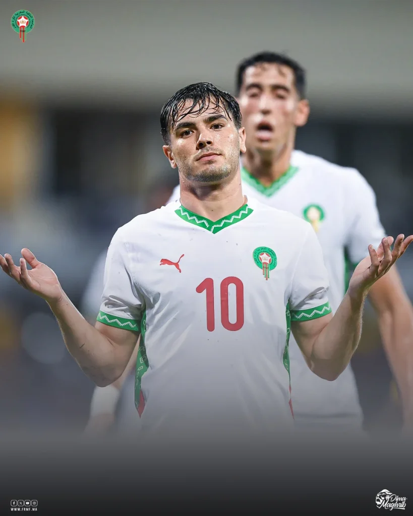 إبراهيم دياز بقميص منتخب المغرب