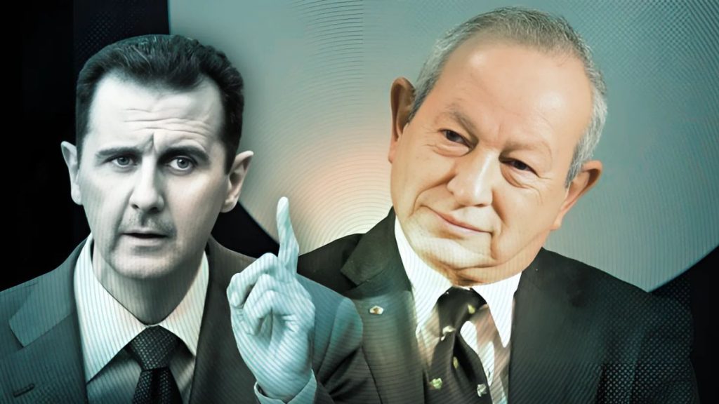 نجيب ساويرس وبشار الأسد