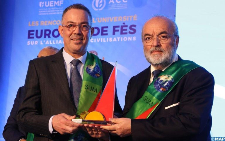 تتويج فوزي لقجع بجائزة البحر الأبيض المتوسط 2024
