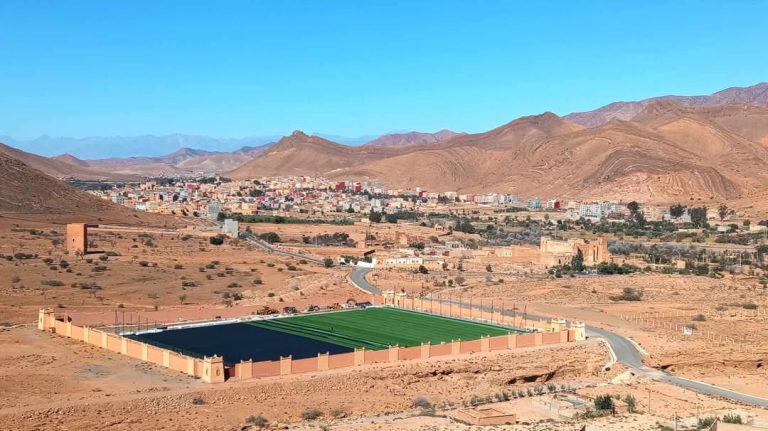 بناء ملعب بلدي جديد بتارودانت