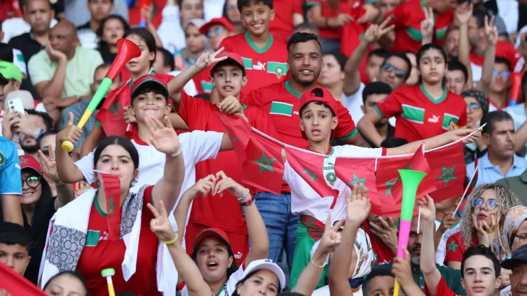 الجماهير المغربية