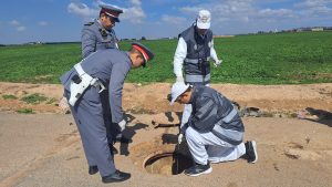 الدرك الملكي يفتح تحقيقًا في استخدام المياه العادمة في الري بأولاد صالح(الصور) 2 الدرك الملكي يفتح تحقيقًا في استخدام المياه العادمة