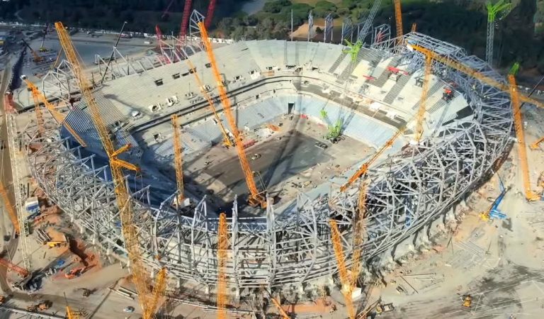 أشغال تهيئة ملعب الرباط.. مرأب جديد ونظام مراقبة متطور