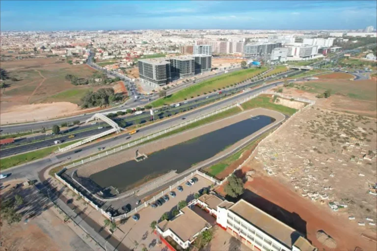 حوض سيدي مسعود لتجميع مياه الأمطار بالدار البيضاء