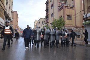 زايو .. احداث شغب توقف 21 مناصرا لنادي نهضة بركان للفوتسال (بالصور)