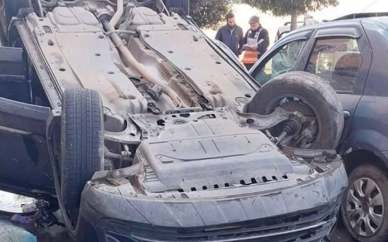 مراكش.. انقلاب سيارة بحي سيدي يوسف بن علي وفرار السائق