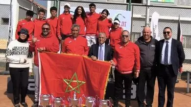 المنتخب المغربي لكرة المضرب يحل ثانيًا في بطولة إفريقيا لأقل من 14 سنة