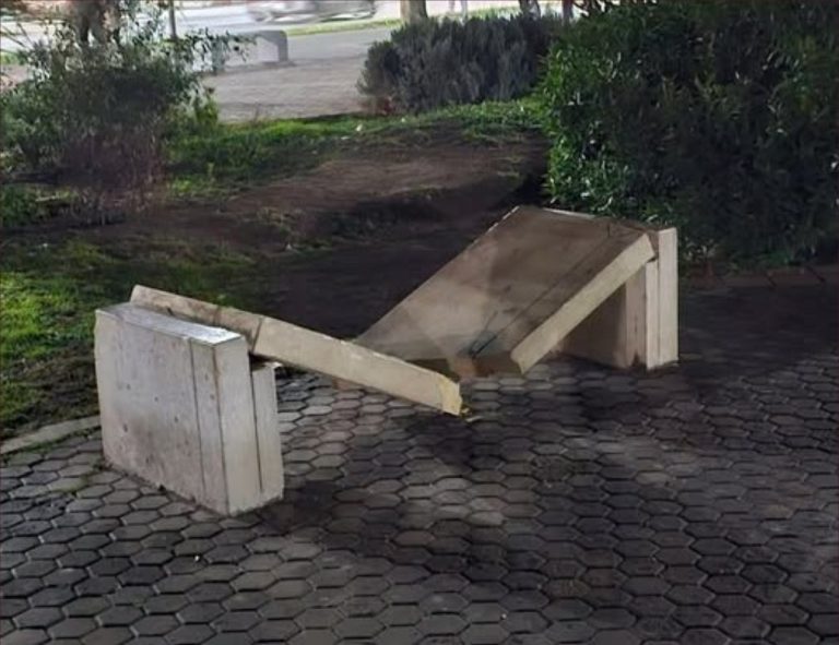 تخريب ممتلكات عامة في تازة