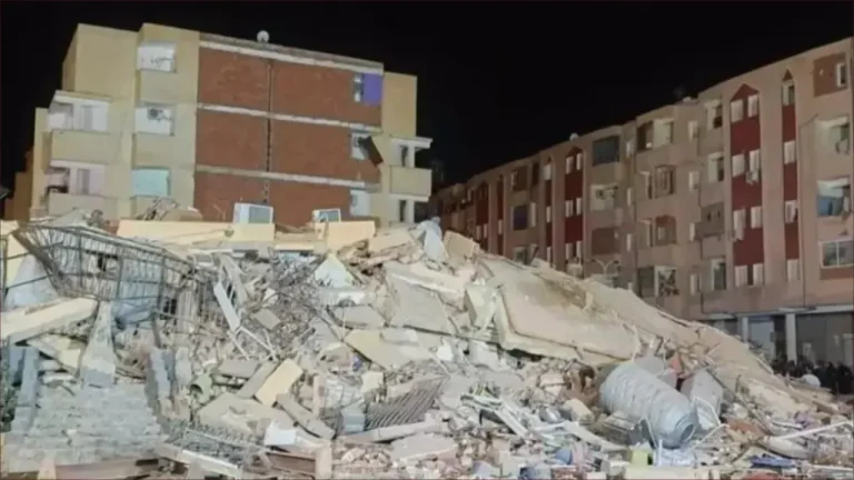 انهيار منزل في الجزائر