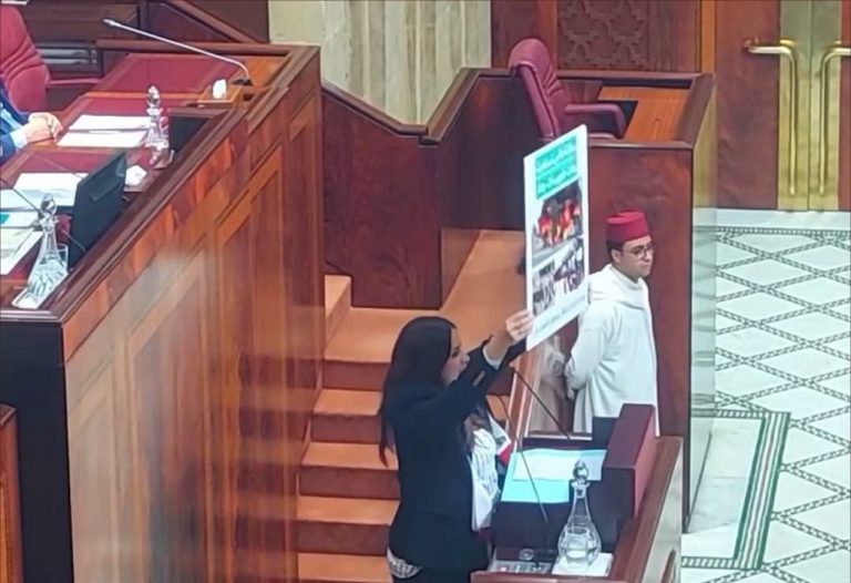 الطالبي العلمي: "ماشي لأن شباط امرأة يجوز لها فعل ما تريد في البرلمان"