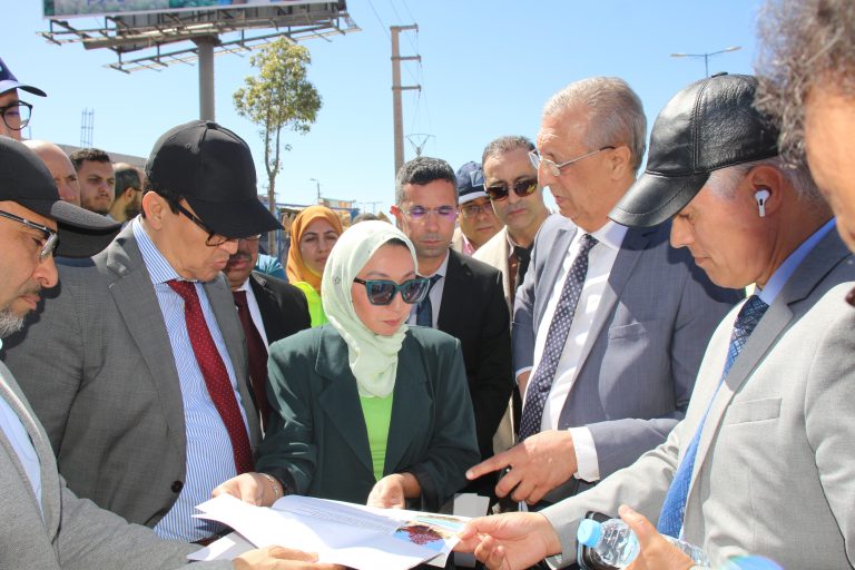 الوالي شوراق يتفقد تهيئة محيط الملعب الكبير بمراكش