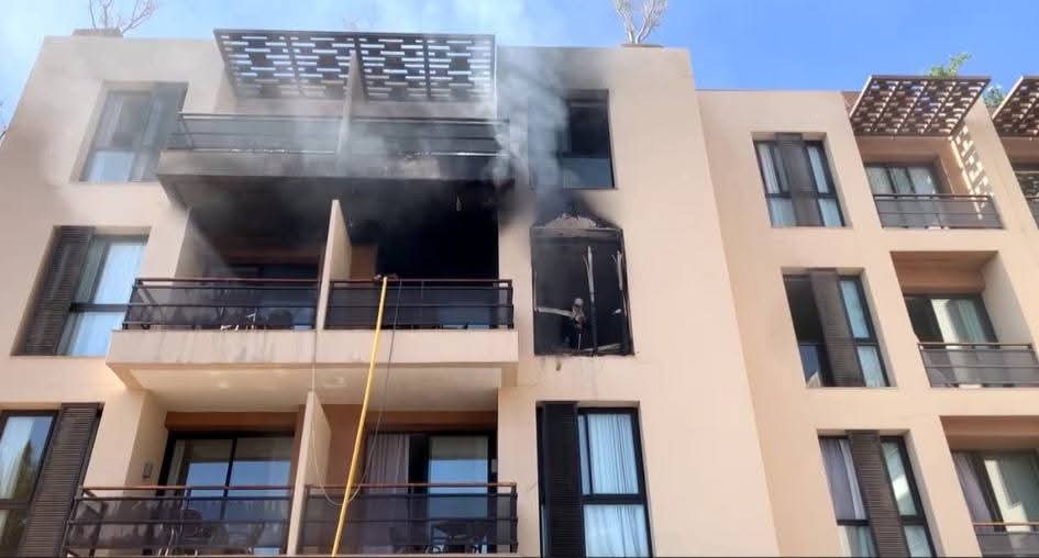 اندلاع حريق بفندق كريستيانو رونالدو بمراكش