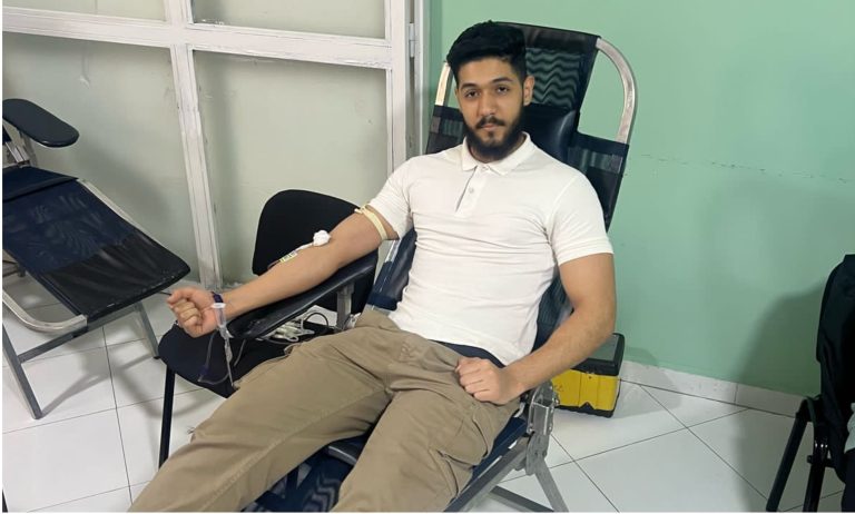 التبرع بالدم