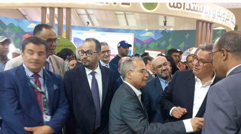 عزيز أخنوش في المعرض الدولي للفلاحة بمكناس