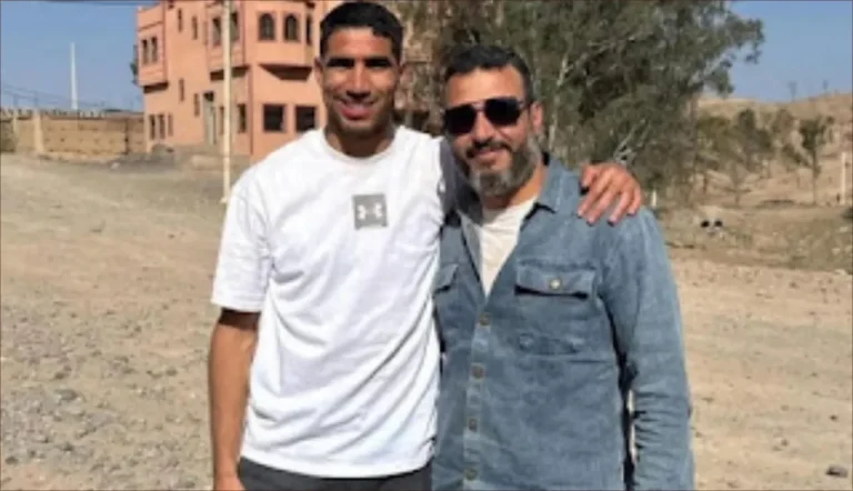 النجم أشرف حكيمي يستمتع بجمال "لالة تكركوست" بين أحضان طبيعة الحوز