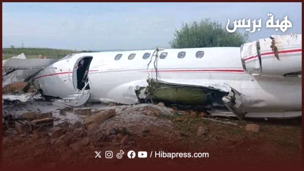 انزلاق طائرة خاصة بفاس