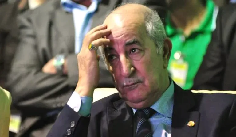 الرئيس الجزائري عبد المجيد تبون