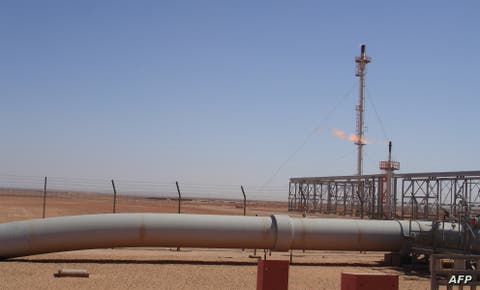 صورة تعبيرية لأنبوب غاز بالصحراء