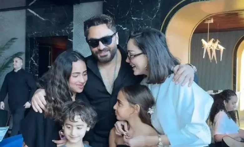 بعد طلاقهما.. تامر حسني وبسمة بوسيل يحتفلان بابنتيهما 1 بعد طلاقهما.. تامر حسني وبسمة بوسيل يحتفلان بابنتيهما