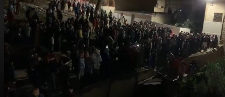 إنهيار مبنى بمدينة فاس