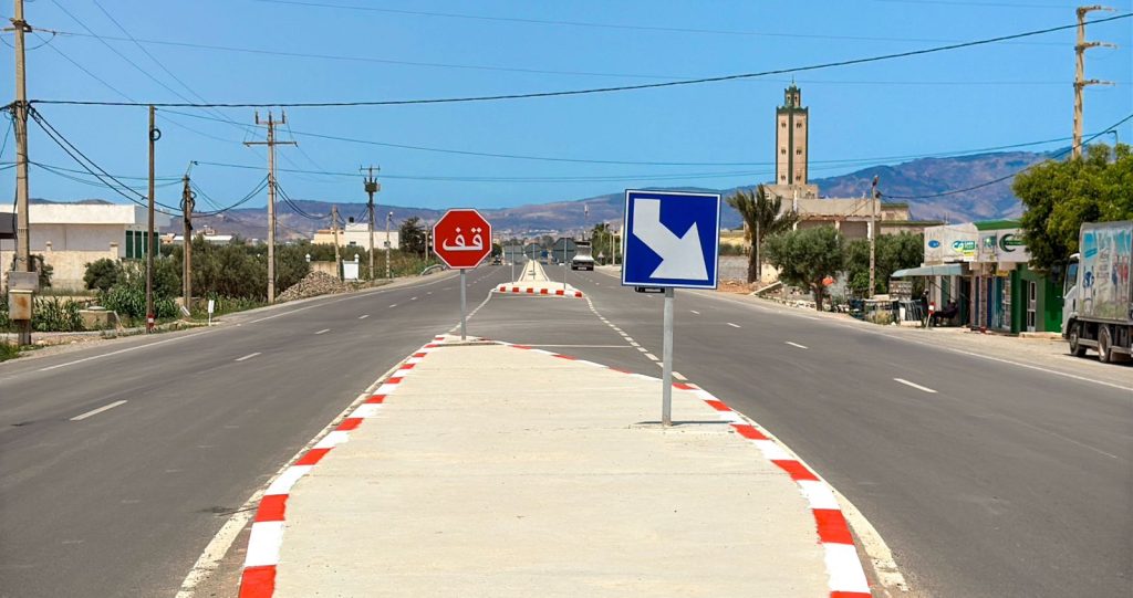 تحول جذري في طريق تاويمة أركمان وتشوير جديد يعزز السلامة ويخفف الازدحام الصيفي