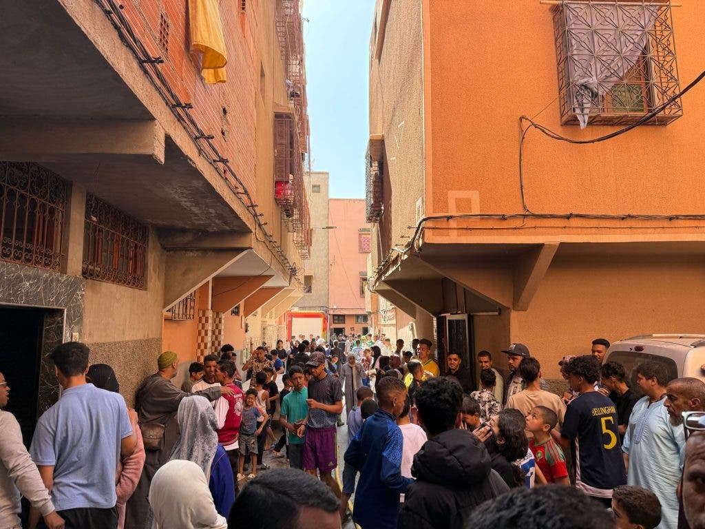 مراكش.. النيران تأتي على منزل بديور المساكين بمراكش (صور)