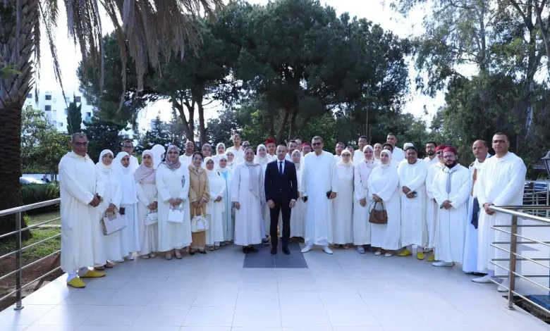 التهراوي يستقبل أعضاء البعثة الصحية للحج ويوصيهم بأداء مهامهم بإخلاص 1 التهراوي يستقبل أعضاء البعثة الصحية للحج ويوصيهم بأداء مهامهم بإخلاص
