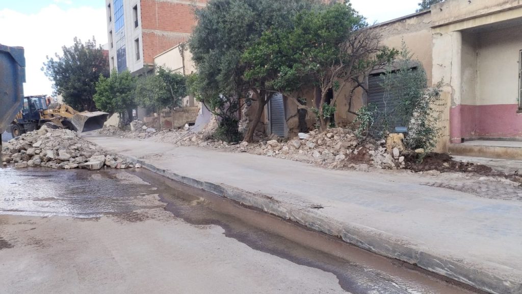 وجدة .. انطلاق أشغال تهيئة وتوسعة أحد الشوارع الرئيسية