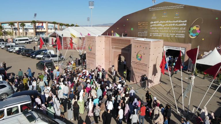 نجاح كبير للمعرض الجهوي السادس للاقتصاد الاجتماعي والتضامني بوجدة