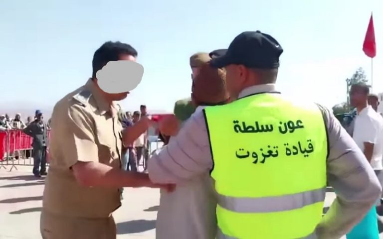 تنغير.. قائد قيادة تغازوت يهاجم مواطنا وينعته ب"الحمار"