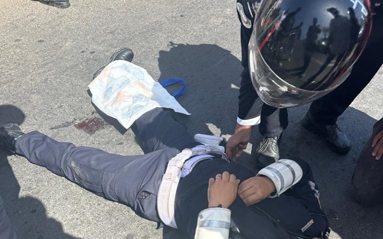 سائق دراجة نارية يدهس شرطي مرور بمراكش