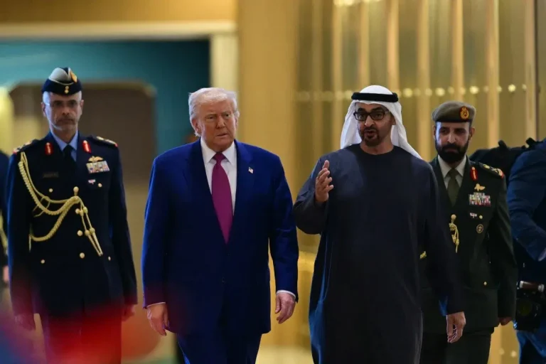 بن زايد وترامب