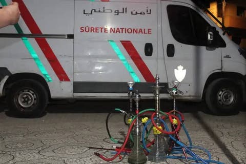 مداهمة أمنية لمقهى "شيشة"