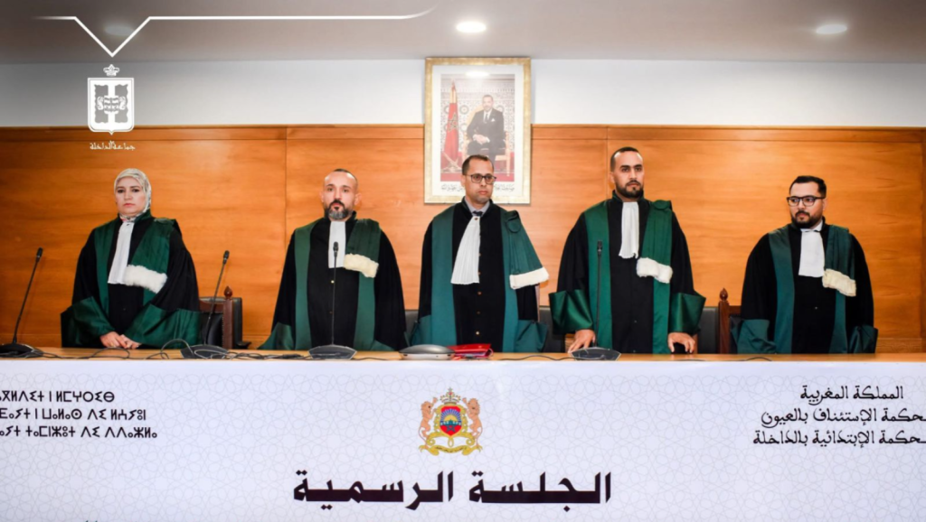 تنصيب القاضي أيوب التجكاني بالمحكمة الابتدائية بالداخلة