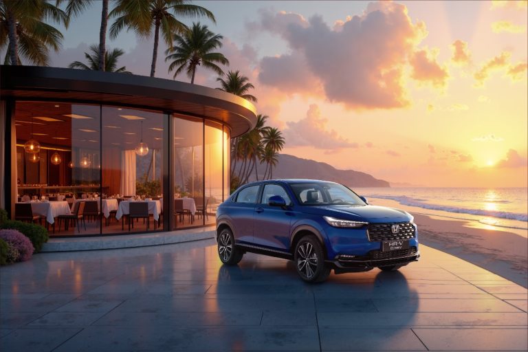 سيارة هوندا HEV :e V-HR الهجينة الجديدة