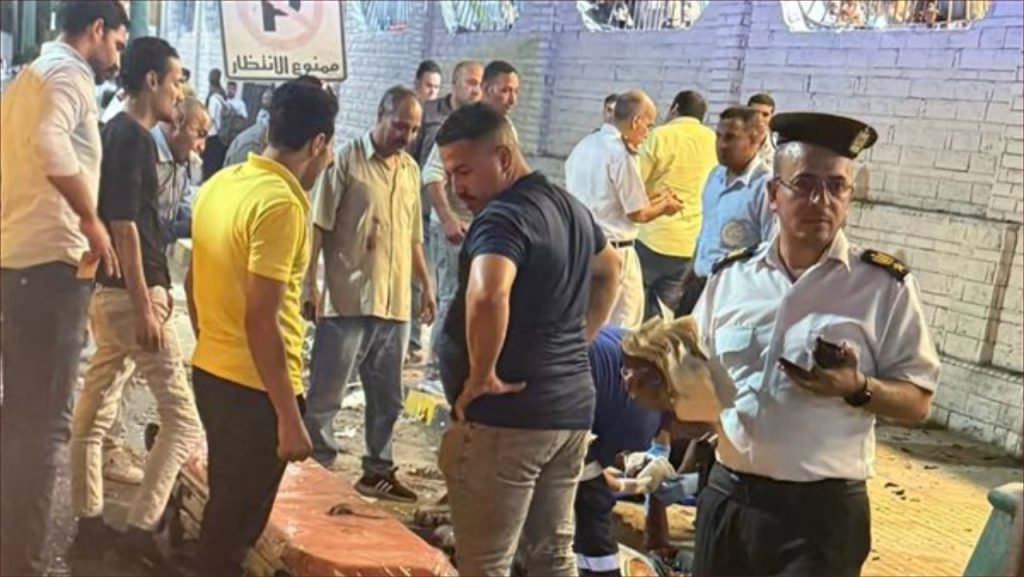 انفجار أنبوبة غاز في المنيا